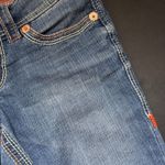 7 For All Mankind Petite 2P Bootcut Jeans "A" Pocket Low Rise Y2K Mid Wash Denim Photo 6