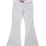 Hello Kitty Grayson Threads Juniors  Cozy Waffle Knit Foldover Waist Pants XL NEW Photo 1