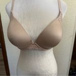 Maidenform  Love the Lift‎ Natural Boost Demi T-Shirt Underwire Beige 36D Bra Photo 9