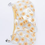 ZARA  Yellow Vinyl shoulder bag with floral print (New with tag) Photo 1