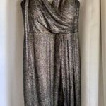 Nightway Dark Silver Prom Dress Photo 0