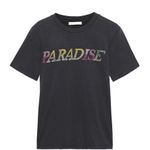 Maje NEW Tasvegas Paradise Rhinestone T-Shirt size 1 Black Photo 1