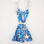 RHODE‎ Casey Dress Medium Blue Photo 2