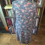 LuLaRoe ribbed floral XS cozy boutique sweater duster Photo 1
