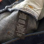 Betabrand Signature Mid-Rise Denim Straight Leg Stretch Jean Sz L Dark Wash Photo 5