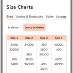 Lively Floral Lace Busty Bralette Blue Size 36 E / DD Photo 9