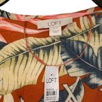 Loft  Tropical Print Open Front Kimono Flowy Duster Lightweight Boho XS Women NWT Photo 5