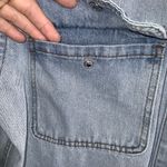 Stoosh Vintage Light Blue Jean Cotton Jacket Shacket Button Front Pockets XL Photo 6