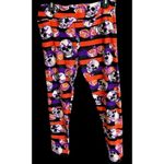 LuLaRoe  Halloween Leggings Tall Curvy 32 inch Skull Floral TrickTreat Fe… Photo 2