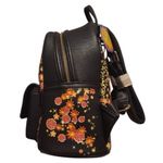 Lounge Fly NWT Rare Disney Pixar Coco Remember Me Black Floral Mini Backpack Photo 2