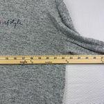 Surf Style Heather Gray Knit Top Size Large Photo 8