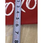 Victoria's Secret Red  XOXO Hugs And Kisses- Wristlet makeup Bag-8W-6H-NEW! Photo 2