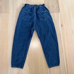 ZARA  Paperbag Denim Blue Jeans Size 10 Photo 3