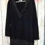 Allison Brittney Allison Brittany Sweater Dress Black Size Large ❄️🌨️ Photo 0