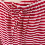 Liz Claiborne  Red and White Striped Sleepwear pajama set size XL Photo 5