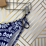 Trina Turk Indochine String Hipster Bikini Bottom in Midnight & White Size 6 Photo 5