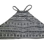 Black and White Bikini Top Size Medium Photo 1