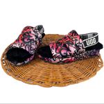 UGG  Puff Yeah Pop Graffiti Womens Sandals Photo 2