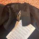 RTA Livia Cami Top Bodysuit Black Silk Sleeveless 4 NWT $295 Photo 6