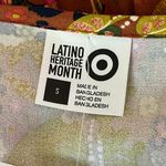 Target Latino Heritage Women's V-Neck Smocked Midi Dress Brown Size Small NWT Photo 3