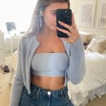 Glassons Blue Fuzzy Sweater Set Photo 4