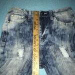 VIP high waisted distressed acid wash wrinkle look Y2K jeans size 5/6 Photo 4