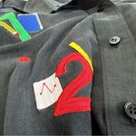 Hana Teacher Themed Top Womens XL Black Embroidered School Supplies ABC 123 Photo 5