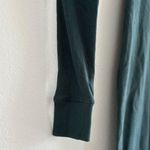 SKIMS Cotton Rib Henley Dress in Spruce, Size XXS Photo 4