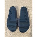 Anthropologie J / Slides Naomi Woven Leather Sandal EUC Slate Blue 6 Photo 5