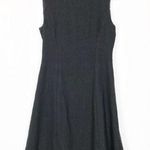 Ralph Lauren Collection Purple Label Black Wool Dress Sz 10 Photo 0