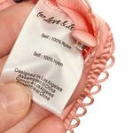 For Love & Lemons Delaney Peony Embroidered Sheer Lace Maxi Dress Pink Photo 14