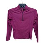 Horny Toad  Purple 1/4 Zip Long Sleeve Athletic Top Size Small Purple Workout Photo 0