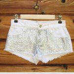 joe's jeans  White Cut off Jean Shorts Photo 1