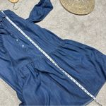 Grayson The Changemaker Shirt Dress Chambray Lyocell in Liquid Denim Size 3/M Blue Size M Photo 14