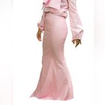 Neubyrne Glitter Pink Gingham‎ Skirt Size Medium Mermaid White Photo 1