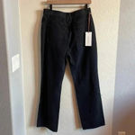 SLVRLAKE Black Distressed London Jeans in Shadow Ridge High Rise Straight 29 Black Size 31 Photo 3