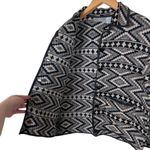 Jane Ashley Vintage Western Aztec Cowgirl Tapestry Boxy Barn Jacket Womens Small Photo 4