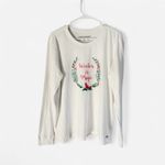 Life is Good  Winter Is Magic Cardinal Long Sleeve Crusher Top XL Christmas Photo 1