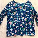 Time & Tru Size XXL (20)  floral print blouse Photo 0