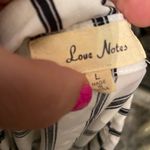 Love Note Love Notes‎ striped open shoulder top Photo 2