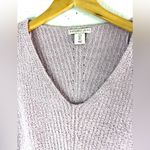 Sincerely Jules S Oversized Crop Thirsty Knit in Lavender Textured Crop Top Purple Photo 2