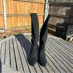 A New Day Nwt Women’s Justice knee high black boots – size 8 winter heeled Photo 1