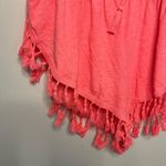 Victoria's Secret Victoria’s Secret Tassel Cover Up Romper Pink Size Small Photo 1