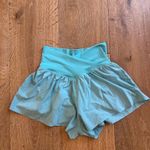 Aerie Crossover Flowy Shorts OFFLINE Real Me Light Blue– NWOT Photo 0
