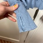 Free People Moon Daisy Pullover Autumn Sky size medium oversized comfy cozy Photo 5