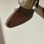 Yves Saint Laurent Brown Slingback Pumps Sz 9M Photo 2