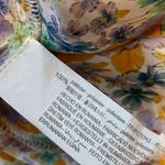 ZARA  Floral Maxi Satin V Neck Dress Pockets Size Small Photo 8