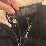Michael by Michael Kors Faux Sherling Shine Puffer Coat size S EUC‎ Black Photo 2