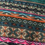 No Boundaries Leggings Comfy Knit Warm Nordic Fair Isle Womens Fits Medium Photo 5