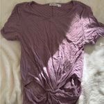 Heart Hips Purple Short Sleeve Ribbed T Photo 0